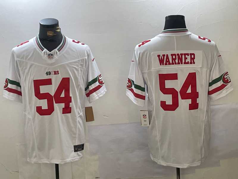 Men's San Francisco 49ers #54 Fred Warner White FUSE Mexico Vapor Limited Stitched Jersey Dzhi,We sell and wholesale Men's San Francisco 49ers #54 Fred Warner White FUSE Mexico Vapor Limited Stitched Jersey Dzhi on line form chian!